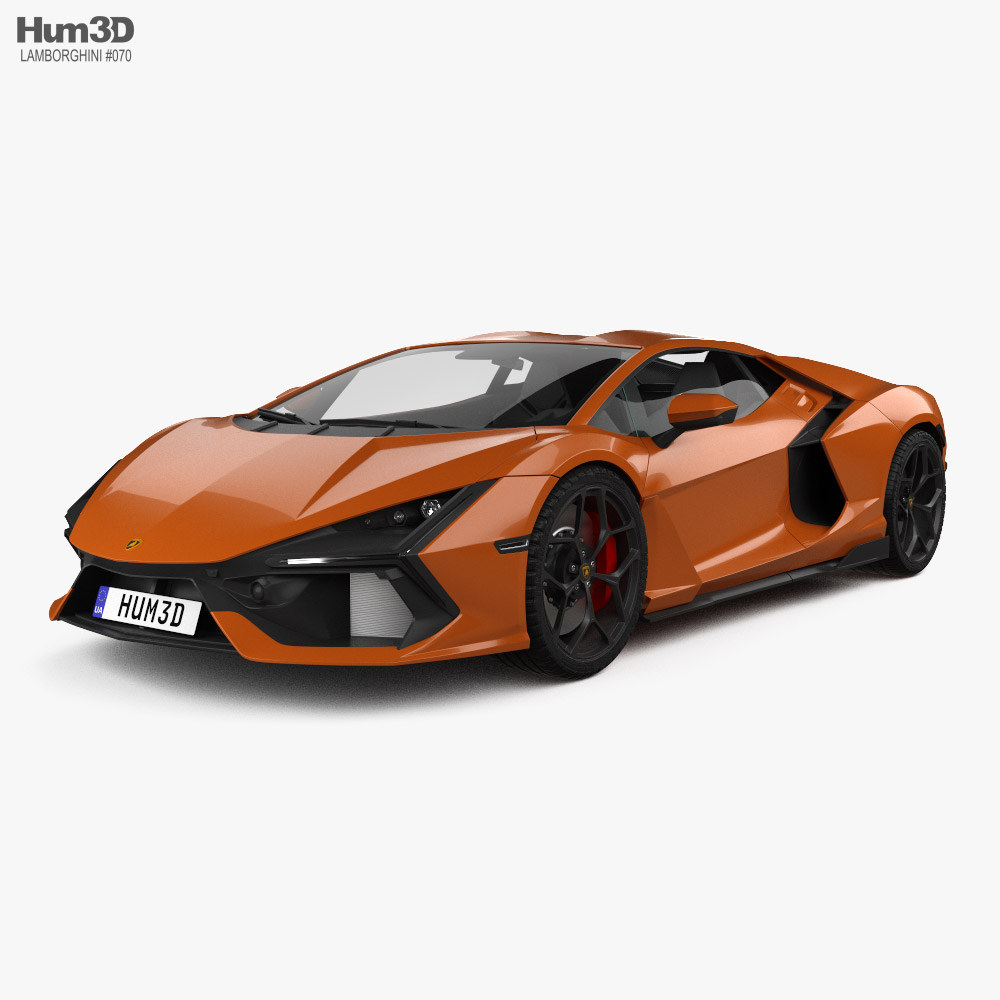 Lamborghini Revuelto 2024 Modello 3D