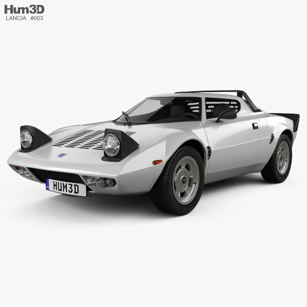 Lancia Stratos 1974 Modèle 3D
