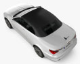 Lancia Flavia 敞篷车 2012 3D模型 顶视图