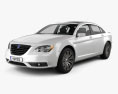 Lancia Flavia Седан 2015 3D модель