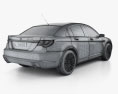 Lancia Flavia 세단 2015 3D 모델 