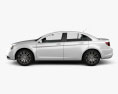 Lancia Flavia Седан 2015 3D модель side view