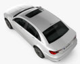 Lancia Flavia 轿车 2012 3D模型 顶视图