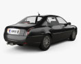 Lancia Thesis 2009 3D 모델  back view
