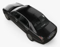 Lancia Thesis 2009 3D-Modell Draufsicht
