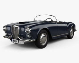 Lancia Aurelia GT Conversível 1954 Modelo 3d