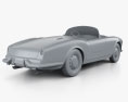 Lancia Aurelia GT Convertibile 1954 Modello 3D