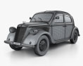 Lancia Ardea 1939 3D-Modell wire render