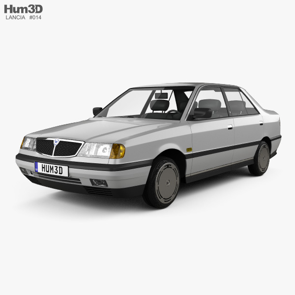 Lancia Dedra (835) 1994 3D модель