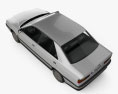 Lancia Dedra (835) 1994 Modello 3D vista dall'alto