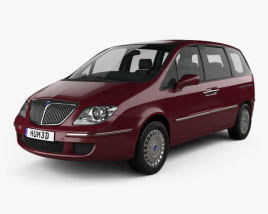 Lancia Phedra 2010 3D model