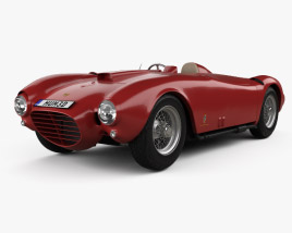 Lancia D24 Pininfarina Spider Sport 1953 3D model
