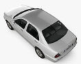 Lancia Lybra 2005 3d model top view