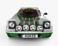 Lancia Stratos Rally 1972 3d model front view