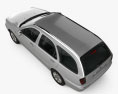 Lancia Lybra Wagon 2005 3D模型 顶视图
