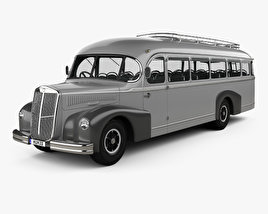 Lancia 3RO P Автобус 1947 3D модель