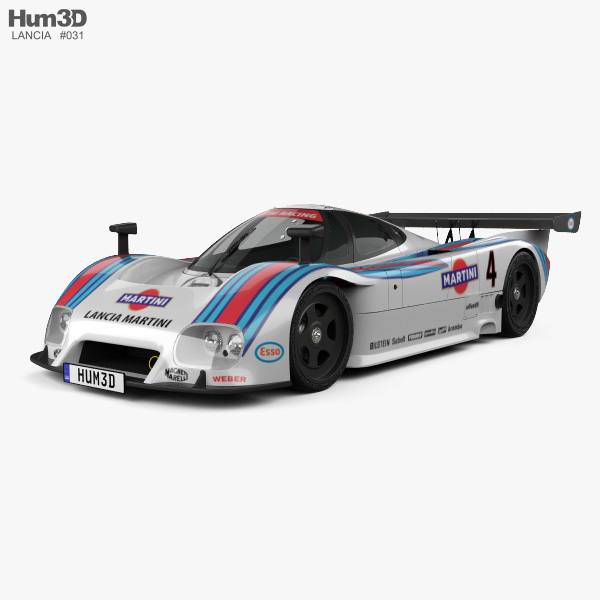 Lancia LC2 1985 3D модель
