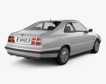 Lancia Kappa coupe 2000 3D模型 后视图