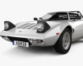 Lancia Stratos インテリアと 1974 3Dモデル