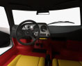 Lancia Stratos with HQ interior 1974 3d model dashboard