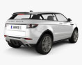 Land Rover Range Rover Evoque 2014 3d model back view