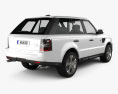 Land Rover Range Rover Sport 2012 3Dモデル 後ろ姿