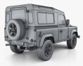 Land Rover Defender 90 旅行車 2011 3D模型