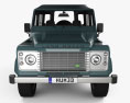 Land Rover Defender 90 旅行車 2011 3D模型 正面图