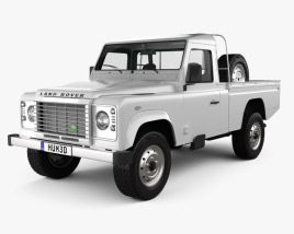 Land Rover Defender 110 High Capacity Pickup 2011 3D模型