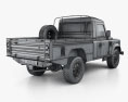 Land Rover Defender 110 High Capacity Pickup 2011 2011 3D模型