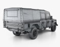 Land Rover Defender 130 High Capacity Double Cab PickUp 2014 3d model
