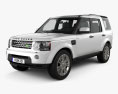 Land Rover Discovery 4 (LR4) 2014 3D 모델 