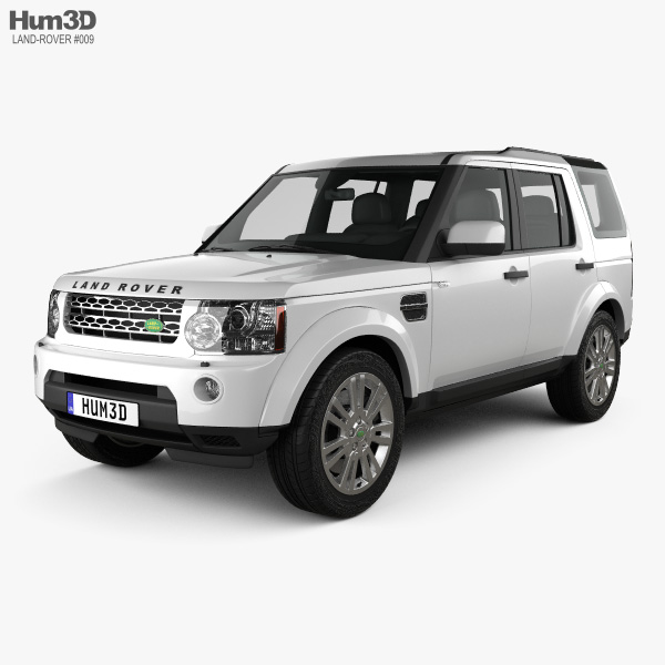 Land Rover Discovery 4 (LR4) 2014 3D模型