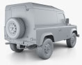 Land Rover Defender 90 hardtop 2014 3D模型