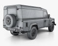 Land Rover Defender 110 hardtop 2014 3D模型