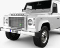 Land Rover Defender 110 ハードトップ 2011 3Dモデル