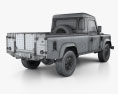 Land Rover Defender 110 pickup 2014 3D模型