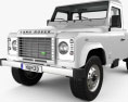 Land Rover Defender 110 Chassis Cab 2014 3D模型