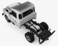 Land Rover Defender 110 Chassis Cab 2014 3d model top view