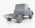 Land Rover Defender 110 Chassis Cab 2014 3d model
