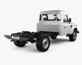 Land Rover Defender 130 Chassis Cab 2014 3d model back view