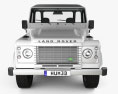 Land Rover Defender 130 Chassis Cab 2014 3d model front view