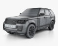 Land Rover Range Rover (L405) 2017 3d model wire render