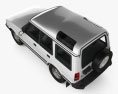 Land Rover Discovery 5ドア 1989 3Dモデル top view
