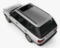 Land Rover Range Rover 2002 3D模型 顶视图