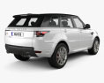 Land Rover Range Rover Sport Autobiography 2017 3D模型 后视图