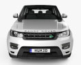 Land Rover Range Rover Sport Autobiography 2017 3D模型 正面图