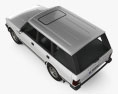 Land Rover Range Rover 1994 3D模型 顶视图