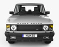 Land Rover Range Rover 1994 3D模型 正面图