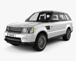 Land Rover Range Rover Sport 2013 3D模型